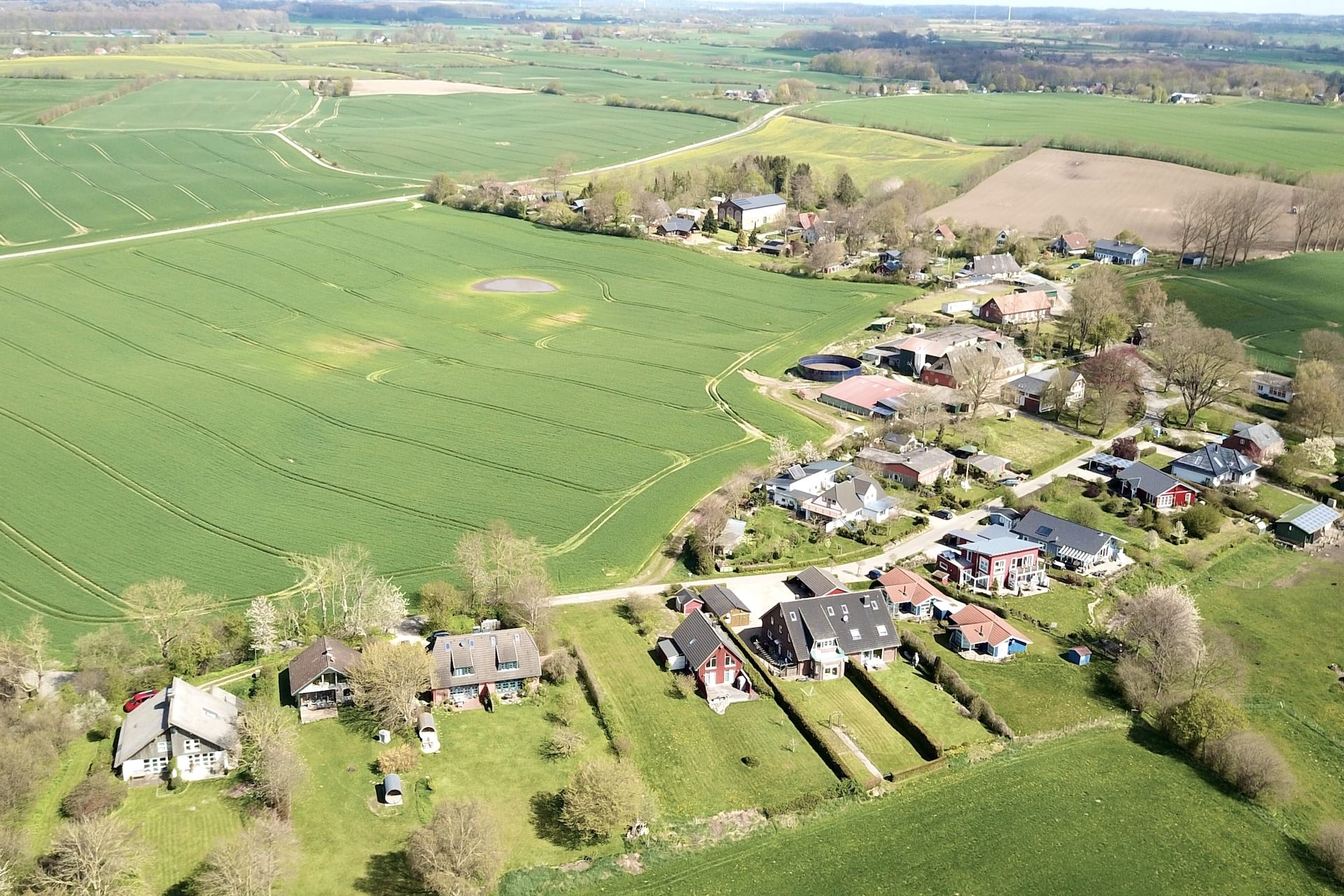 Drohnenaufnahme Gunneby